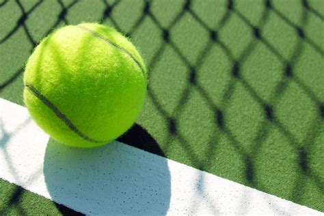 Tennis Ball Close Up Tennis Club Of Albuquerque