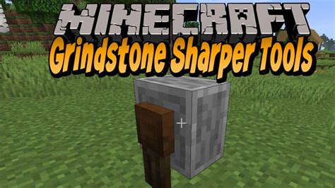 To make a grindstone, you will need to follow the grindstone recipe, which requires the following materials listed below. Grindstone Sharper Tools Mod for Minecraft 1.16.4/1.15.2/1 ...