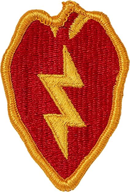 Agsu Patch 25th Infantry Division Clothing Shoes And Jewelry