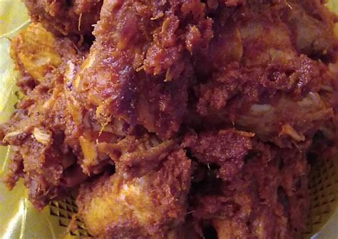 Masak hingga kaldunya habis dan meresap ke dalam ayam. Bagaimana cara memasak Rendang ayam - Resep enak,mudah ...