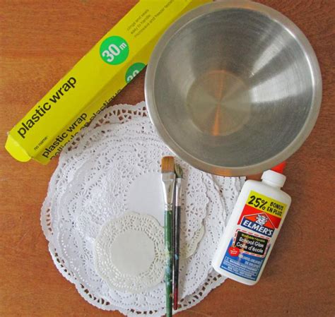 Paper Doily Bowls Kids Can Make For Mom Yummymummyclubca