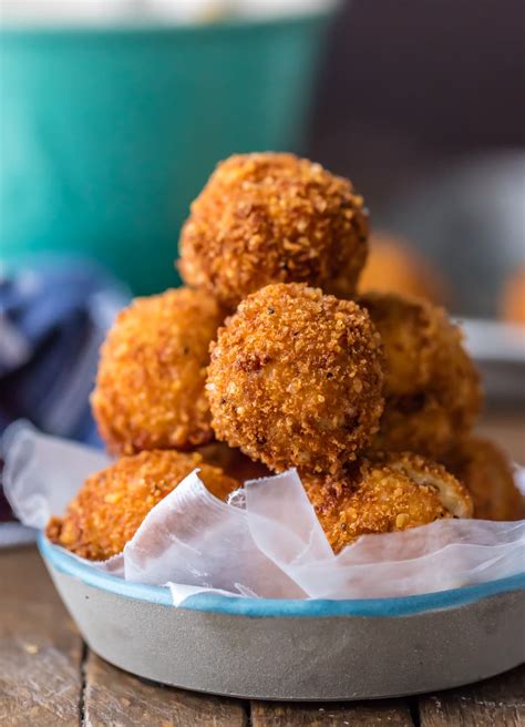 Place mashed potatoes, crumbled bacon, green onions, regular bread crumbs, flour, egg, salt, pepper, garlic powder and cheddar cheese in a medium sized mixing bowl. Deep Fried Loaded Mashed Potato Bites - The Cookie Rookie