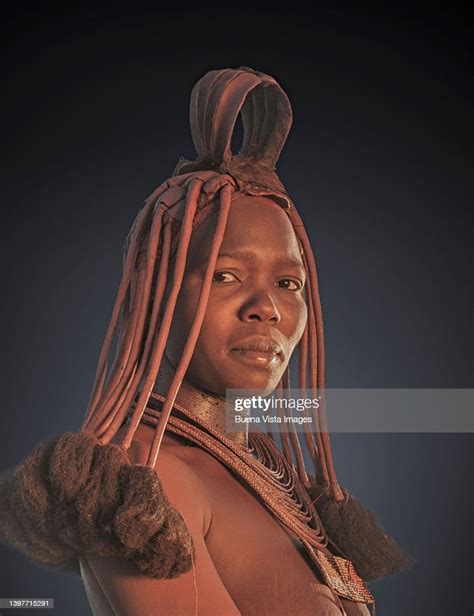 Namibia Portrait Of A Himba Woman High Res Stock Photo Getty Images