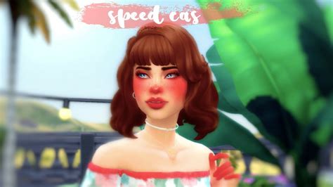 The Sims 4 Speed Cas 💗 🌿haylee Youtube