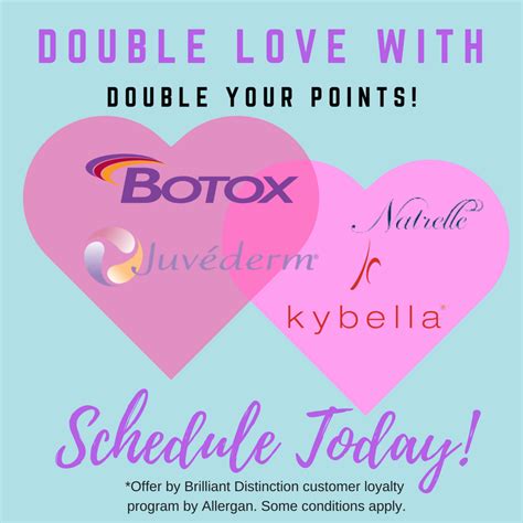 Limit 1 purchase per patient email address. Are you a Brilliant Distinctions rewards member from Allergan? (Botox, Juvederm, Kybella ...
