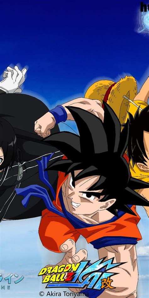 Hintergrundbild Für Handys Naruto Crossover Ein Stück Dragon Ball
