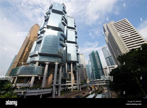 Lippo Building In Admiralty Hong Kong Stock Photo Alamy