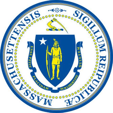 Great Seal Of Massachusetts Vektor Svg Datei Etsy