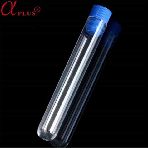 China Lab Clear Plastic Test Tubes With Screw Caps Supplier And