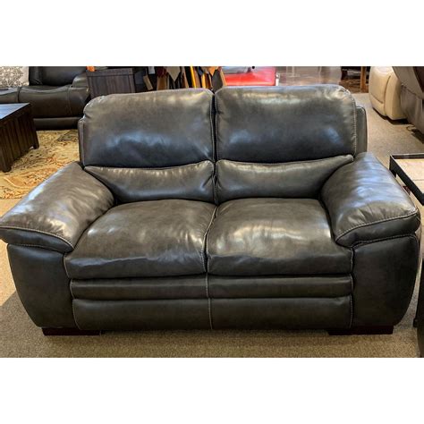 Simon Li Stampede Uj342020 Stampede Leather Loveseat Howell Furniture