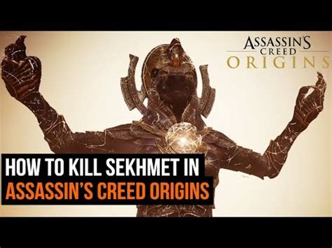 How To Kill Sekhmet In Assassin S Creed Origins Youtube