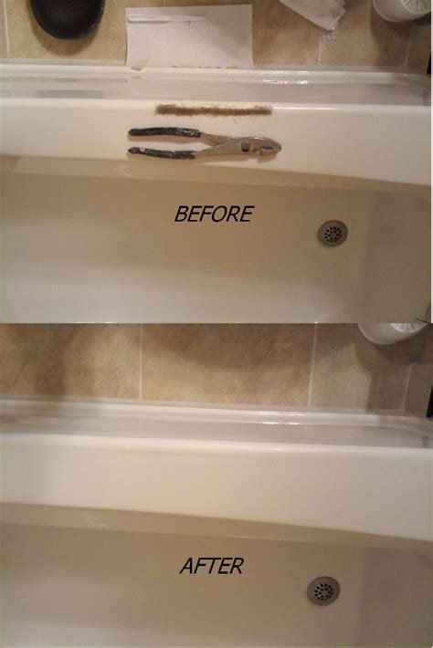 How to patch a fiberglass bath tub.how to repair a shower that cracked. Photo Gallery - Repaired Bathtubs - Showers - Sinks ...
