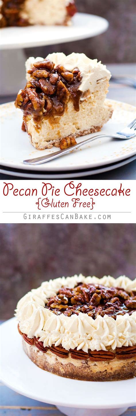It seems most dessert recipes have gluten or dairy in them so it becomes even more frustrating for someone going gluten and dairy free to satisfy that sweet tooth. Pecan Pie Cheesecake (Gluten Free) | Recipe | Gluten free ...