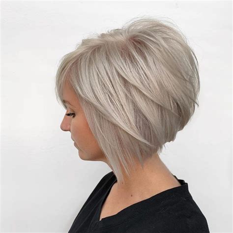 Short Layered Bob Back View Short Hairstyle Trends The Short