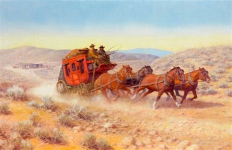 Pin By John Malcolm On Stagecoaches Western Paintings Western