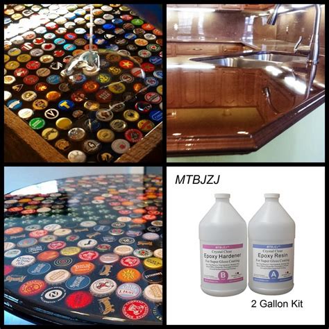 Crystal Clear Epoxy Coating For Bars 2 Gallon Kit China Epoxy And Resin