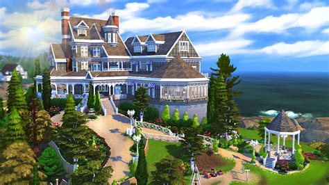 Welcome To Hillcrest House A Giant Manor Atop The Cliffs Of Brindleton