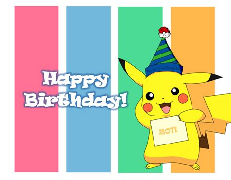 Pikachu Birthday Quotes Quotesgram