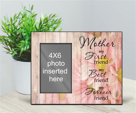Personalized birthday gifts for mom india. Custom Picture Frame, Mother Memorial Frame, Loss Of ...