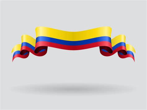 Bandera Colombia Vectores Libres De Derechos Istock