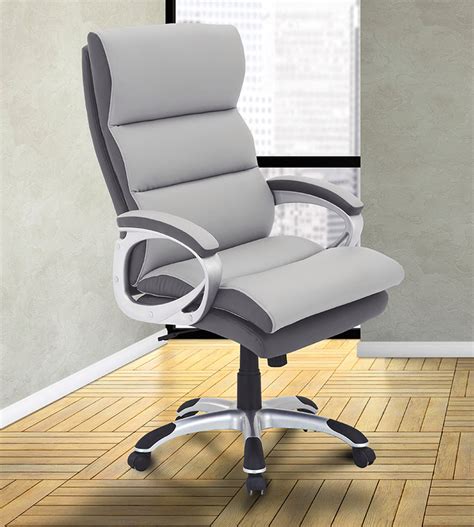 The right desk chair can offer you the ultimate comfort and functionality for a long day's work. Signature Sleek Modern High-Back Office Desk Chair in ...