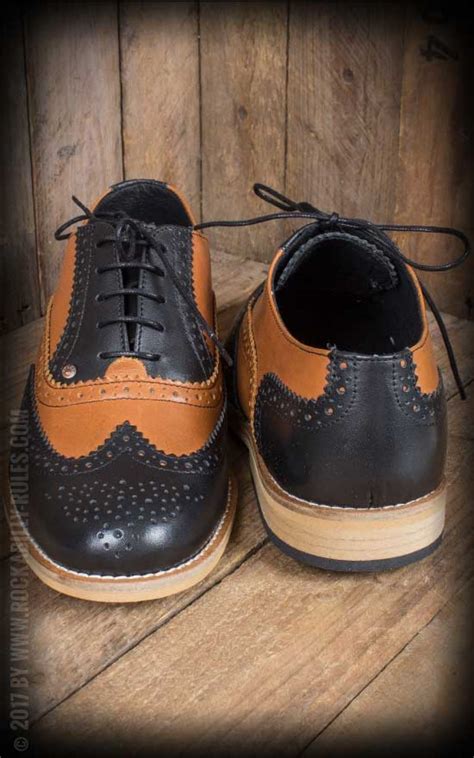 Entdecke die neuesten budapester und schuhe im budapester stil für damen bei asos. Budapester Schuhe, schwarz-braun | Rockabilly Rules
