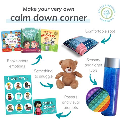 How To Create A Calm Down Corner Little Lifelong Learners