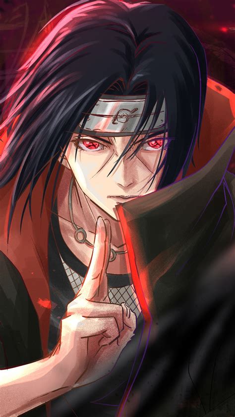 1080x1920 Resolution Itachi Uchiha Hd Naruto Art Iphone 7 6s 6 Plus