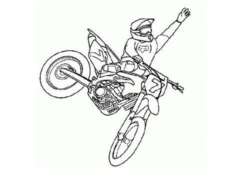 Get hold of these colouring sheets that are full of dirt bike pictures and involve your kid in painting them. Dirt bike coloring pages