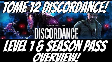 Tome 12 Discordance Level 1 Challenges And Season Pass Overview Dead By