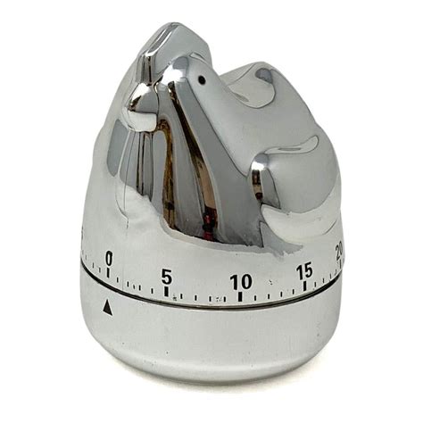 Kd Home Kitchen Timer Color Changing Stainless Steel Egg Shaped