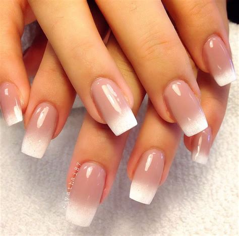 French Tips On Two Nails