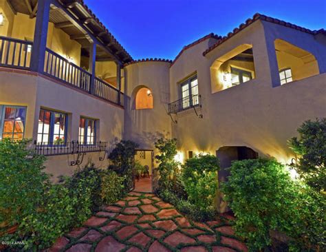 Paradise Valley Estate Designed To Reflect The Style Of Ae Spanish