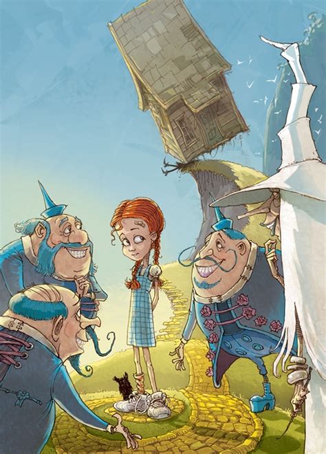 Yaniv Shimony Illustrations The Wonderful Wizard Of Oz הקוסם מארץ עוץ