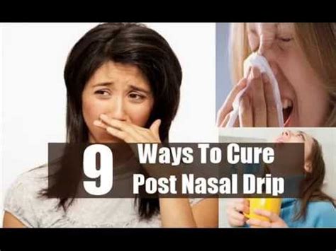 How To Cure Post Nasal Drip YouTube
