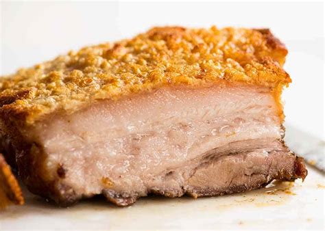 Air frying the char siu. Chinese Crispy Pork Belly | RecipeTin Eats