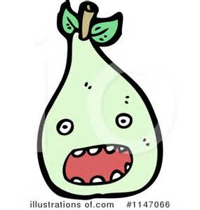 Pear Clipart Illustration By Lineartestpilot