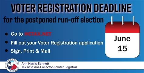 More voter information can be found on the we the youth vote, which will be conducting webinars and information sessions. Efamily News: Voter Registration Deadline June 15 - How to ...