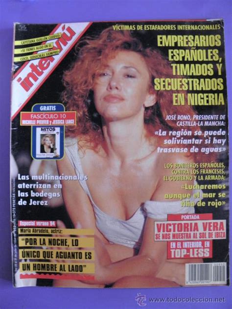 Revista Interviú Nº 952 Año 1994 Victoria Vera Comprar