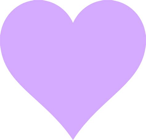 Light Purple Heart Clip Art At Vector Clip Art Online