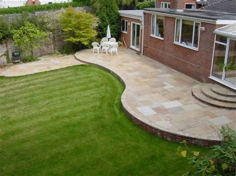 Design Patio Concrete Patio Designs Back Garden Design Garden Design