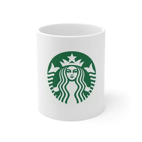 Starbucks White Mug Branded Mugs Mugs Custom Mugs
