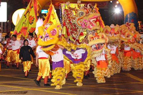 Hong Kong Intl Chinese New Year Night Parade 2009 Editorial