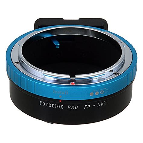 fotodiox pro lens mount adapter canon fd and fl 35mm slr lens to sony alpha e mount mirrorless