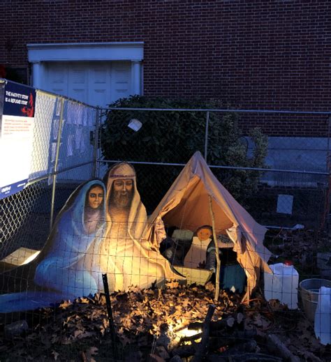 Refugee Nativity Replaces Live Animals In Philadelphias Old City