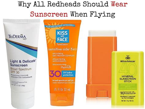 Why All Redheads Should Wear Sunscreen While Traveling Redheads