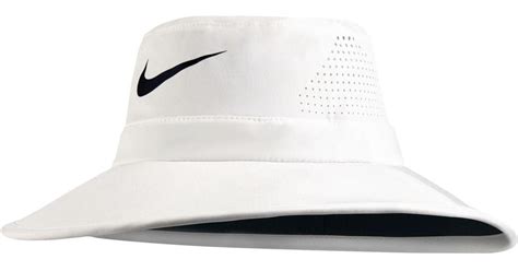 Nike Golf Flex Dri Fit Bucket Hat In White For Men Lyst