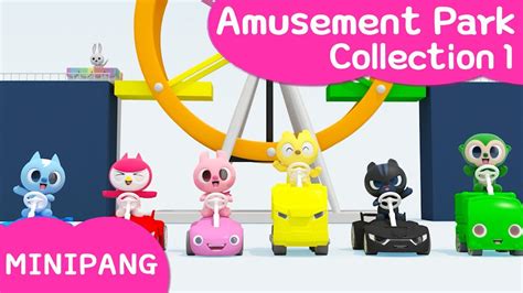 Learn Colors With Minipang 🎡 Amusement Park Collection1 Minipang Tv