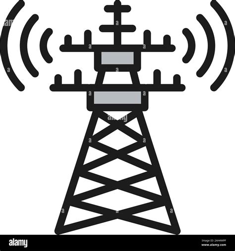 Antenna Tower Icon High Resolution Stock Photography And Images Alamy