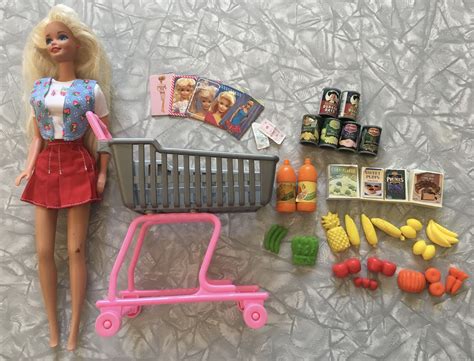 1993 Barbie Supermarket Grocery Playset Replacement Pieces No Etsy